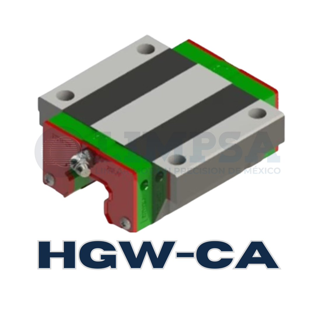 Patín lineal HIWIN HGW-CA (para riel 20mm)