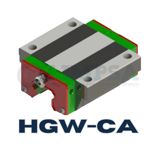 Patín lineal HIWIN HGW-CA (para riel 20mm)
